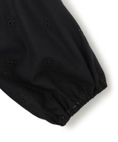 23区 【SLOW/洗える】エンブロイダリーレース ブラウス