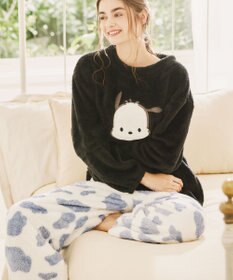 San-ai Resort（三愛水着楽園） 【SALE】【UNISEX】温活にもぴったり！ポチャッコペアルームウェアセット・サックス 【northerly】【サンリオキャラクターズ×San-ai Resortコラボ】