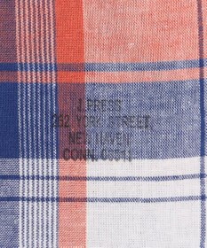 J.PRESS MEN 【WEB・一部店舗限定】コットンリネンチェック シャツ/B.D
