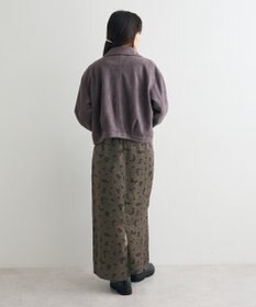 CRAFT STANDARD BOUTIQUE ヒョウ柄プリントIラインスカート