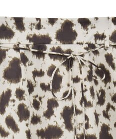 CRAFT STANDARD BOUTIQUE ヒョウ柄プリントIラインスカート