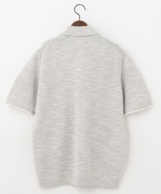 JOSEPH ABBOUD 【サスティナブル】スラブギマ ポロシャツ