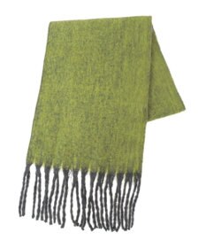 Green Parks ・ｆｕｒｒｙ　ｒａｔｅ　ヘアリーシャドーカラーマフラー