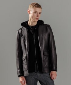 JOSEPH HOMME ライトゴートシュリンクレザー　ジャケット