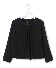 23区 【洗える】ドビードットシフォン ブラウス