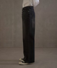 WEGO ボタンフライローライズフレアデニム