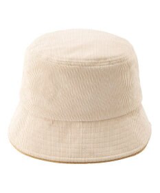 MOONBAT estaa 細コール バケットハット／サイズ調整可／手洗い