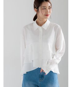 Te chichi ティアードフリルクロップトシャツ