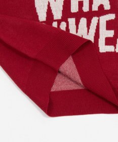 WEGO グラフィックニットプルオーバー