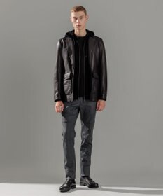 JOSEPH HOMME ライトゴートシュリンクレザー　ジャケット