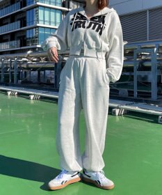 WEGO ロゴZIPショートパーカー