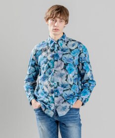JOSEPH HOMME 【LIBERTY】 フラワープリント　レギュラーカラーシャツ