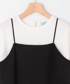 組曲 L 【WEB限定】レリーフジャガードキャミツインセット