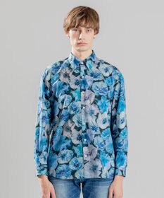 JOSEPH HOMME 【LIBERTY】 フラワープリント　レギュラーカラーシャツ