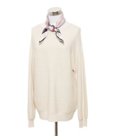 MOONBAT 【WEB限定】PAUL & JOE ACCESSOIRES シルクツイル キャットコラージュスカーフ 58×58cm