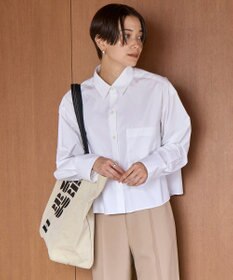 UNFILO 【抗菌防臭】イージーケア クロップド シャツ