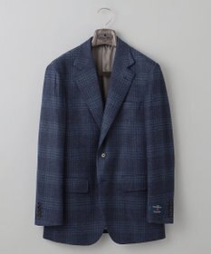 GOTAIRIKU 【Ermenegild Zegna/ゼニア】トロフェオ カシミヤ ジャケット_ネイビーチェック