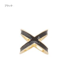 MOONBAT Luna Luce(ルナルーチェ)スカーフリング パール調 Cross Ring お手持ちのスカーフを通すだけ ギフト