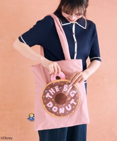 earth music&ecology モチーフポケット付パファートート/Zootopia