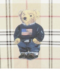 MOONBAT 【軽量】POLO RALPH LAUREN 晴雨兼用日傘 長傘 チェック／遮光 遮熱 UV