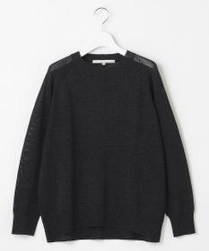 自由区 【XSサイズ～/洗える】ペーパーブレンド ニット