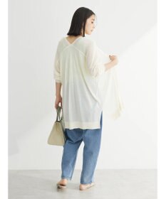 Green Parks 推しニット　ゆったりミドル丈カーディガン