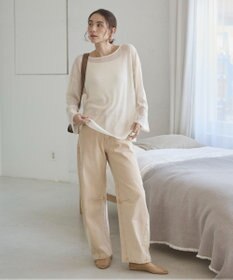 WEGO 【ANGIE VINTAGE】バレルレッグデニムパンツ