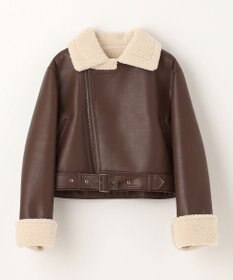 NAVE 【Nave】ヴィーガンムートン ライダースジャケット