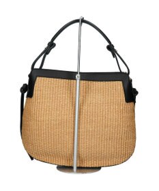 INTER-CHAUSSURES 【LORISTELLA】2WAY異素材コンビネーションショルダーバッグ