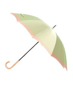 槇田商店 SCENE グログランシャンブレー グリーン 長傘