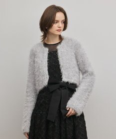 GRACE CONTINENTAL フェザーショートボレロ