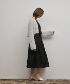 GRACE CONTINENTAL フェザーショートボレロ