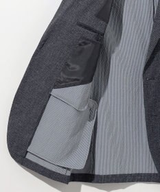 JOSEPH ABBOUD 【洗える/UV/エコ撥水・クールビズ/】ライトウェーブライト ジャケット