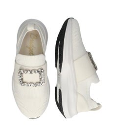 Bridget Birkin 【Bridget Birkin】ビジューバックルニットスニーカー