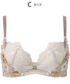 WACOAL ブラジャー 【リボンブラ 脇すっきり】 脇高設計 着やせシルエット 動いても谷間キープ Gカップまで対応 大きいサイズ レディース BXB443 /ワコール