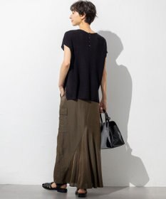 23区 【洗える】シャイニーシアー オーバーサイズ ニット