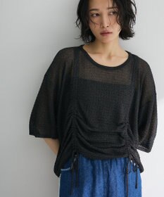 Green Parks ・ＥＬＥＮＣＡＲＥ　ＤＵＥ　シャーリングシアーニット