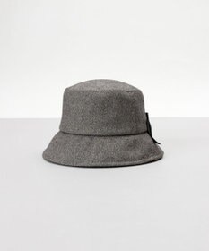 AURORA 【 LANVIN COLLECTION（ランバン コレクション） 】ラメツイードクロッシェハット