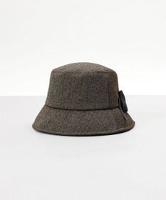 AURORA 【 LANVIN COLLECTION（ランバン コレクション） 】ラメツイードクロッシェハット