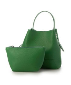 UNBILLION カシュカシュ cachecache / シボ合皮ミニバゲットバッグ