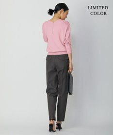 ICB 【WEB限定カラーあり・洗える】シンセティックハイゲージ Vネックプルオーバー