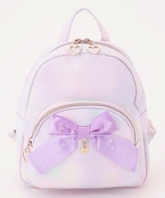 ANY KIDS リボン 合皮 リュックサック