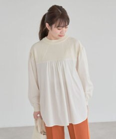 Green Parks ミニケーブルドッキングニットチュニック