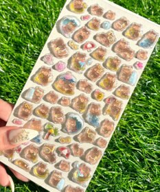 WEGO ぷっくりカピバラステッカー