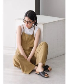 AMERICAN HOLIC リネンブレンドサロペットパンツ