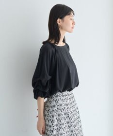 YECCA VECCA ホイップスリーブブラウス