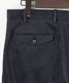 JOSEPH ABBOUD 【軽量】ブロックベロア ストレッチ パンツ