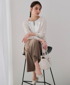 ANY SIS 【洗える】イージードロスト ワイドパンツ