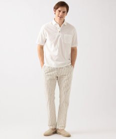 JOSEPH ABBOUD MOUNTAIN 【SPACE】OGワイドストライプ パンツ