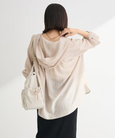 Green Parks シアーフードシャツ